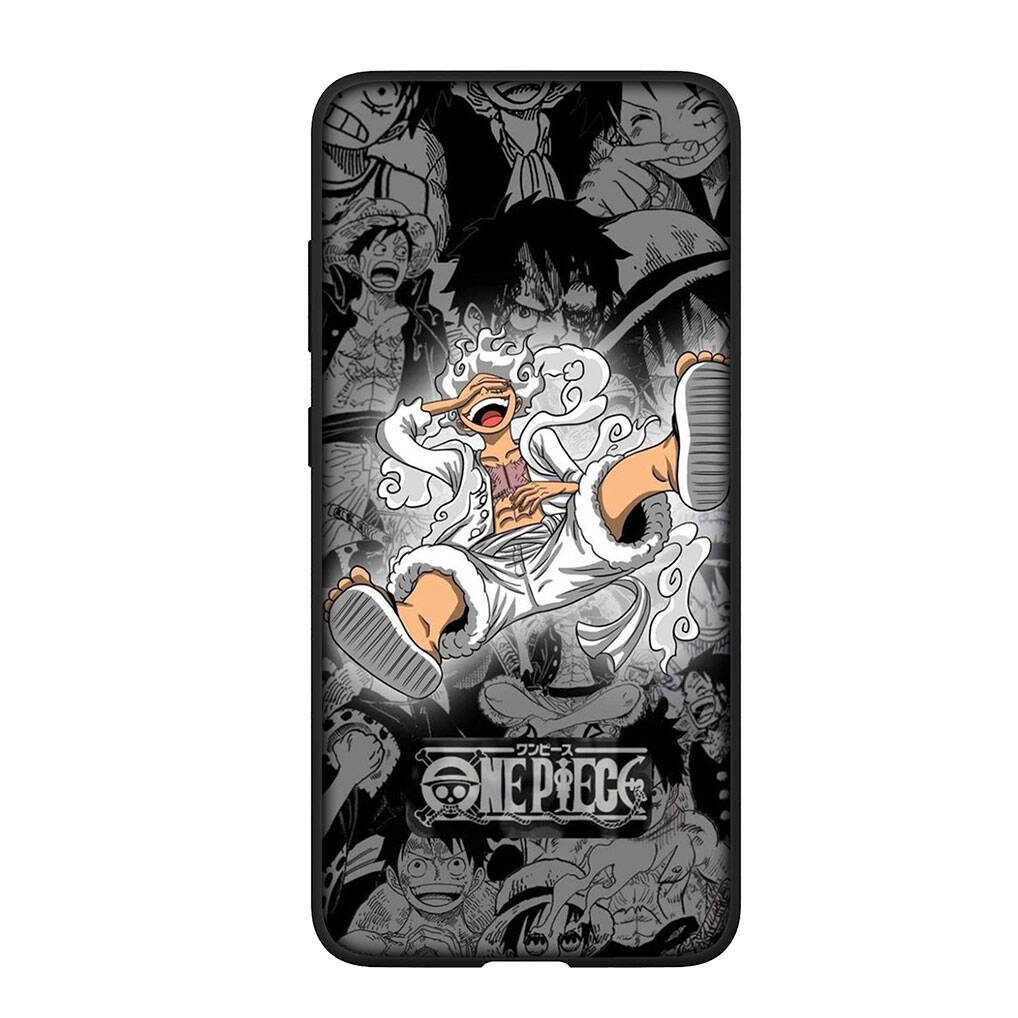 Für Samsung Galaxy S25 S24 S23 iPhone 17 16 15 Xiaomi Redmi Note 14 13 12 11 Plus Pro Max XR A57 Handyhülle Anime Luffy Gear 5 One Piece OPPO Huawei