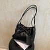 Stylish Large Capacity Casual Handbag For Women In Black Pink White And Khaki