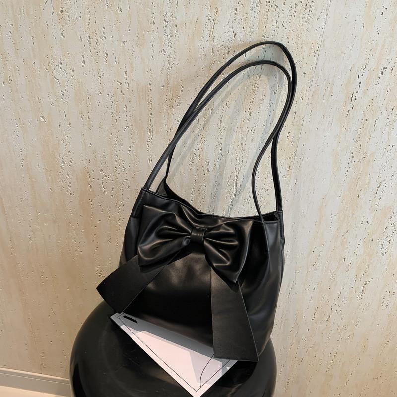 Stylish Large Capacity Casual Handbag For Women In Black Pink White And Khaki