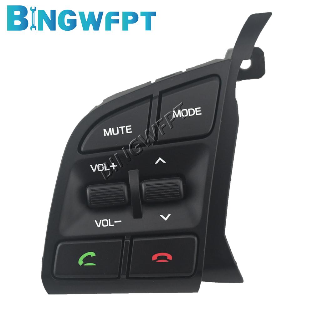 96710-D3500 Steering Wheel Remote Control Switch Volume Bluetooth Button Music Switch For Hyundai Tucson 2015-2019 Left