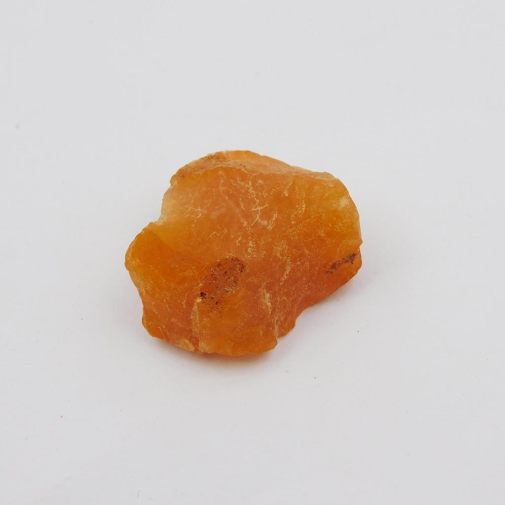 Natural Orange Sapphire 60.5ct Rough Certified Loose Gemstone