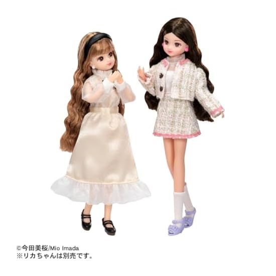 Takara Tomy Licca-chan Doll Aspiring Celebrity Mio-chan Dress-up Pretend Play Toy Ages 3 and Up