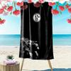 FC Schalke 04 logo Beach Towel, Large Soft Quick Dry Towel for Beach Camping Swimming