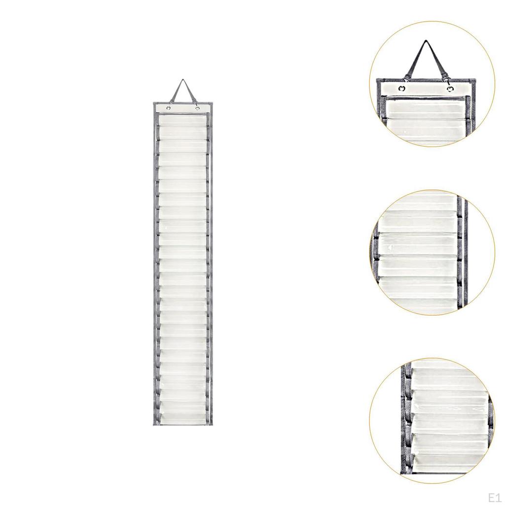 Vinyl Roll Holder Craft Storage Rack 24 Compartment Sturdy Wall Mount Hanging