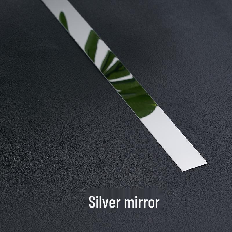 Self-Adhesive Stainless Steel Skirting & Decorative Wall/Ceiling Strip