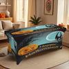 Halloween Printed Stretch Tablecloth Milk Fabric Outdoor Party Decor