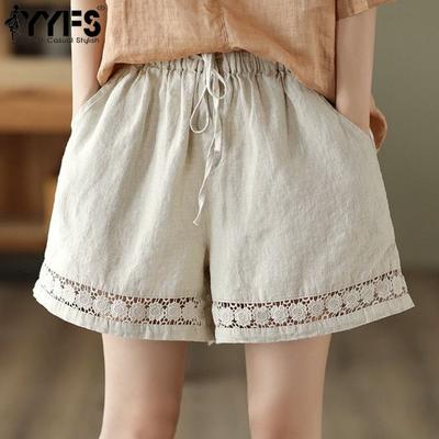 Women's Fashion Casual Solid Color Print High Waist Sport Shorts