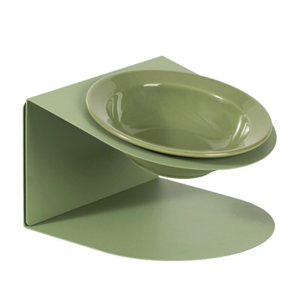 Anti Slip Elevated Cat Water Bowl Inclined Raised Dog Food Bowl  Kitten/Puppy/Bunny