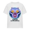 K-Pop Demon Hunters Womens/Ladies Save The Date Derpy Tiger Cartoon T-Shirt