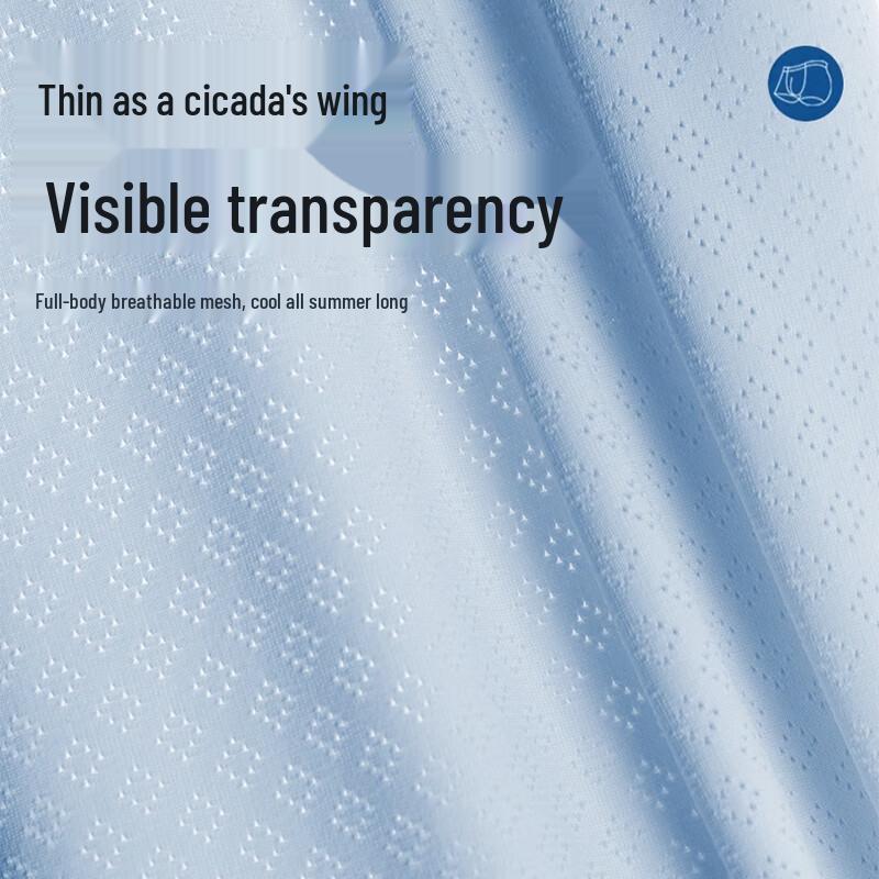 Mao Ren Boys' Ice Silk Mesh Boxer Briefs