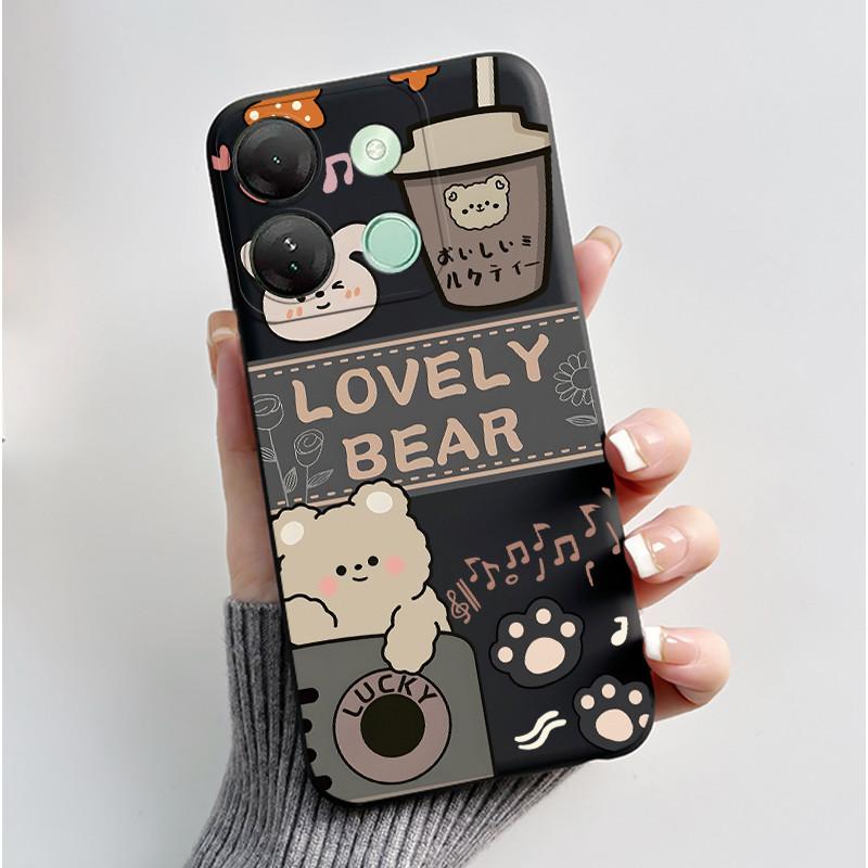 Cute Case For Infinix Smart 7 HD / Smart 7 Plus Fundas Coque Printing Shell Protective Cover Soft Silicone Cartoon Phone Casing