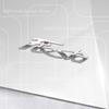 3D For Ford Fiesta MK6 MK7 MK8 MK5 ST Car Sticker Zinc Alloy G1Emblem Body Accessories Styling Metal Rear Trunk Badge Decal