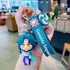 Portachiavi in ​​silicone con simpatico personaggio di Genshin Impact, adorabile statuetta in PVC per borse e telefoni.