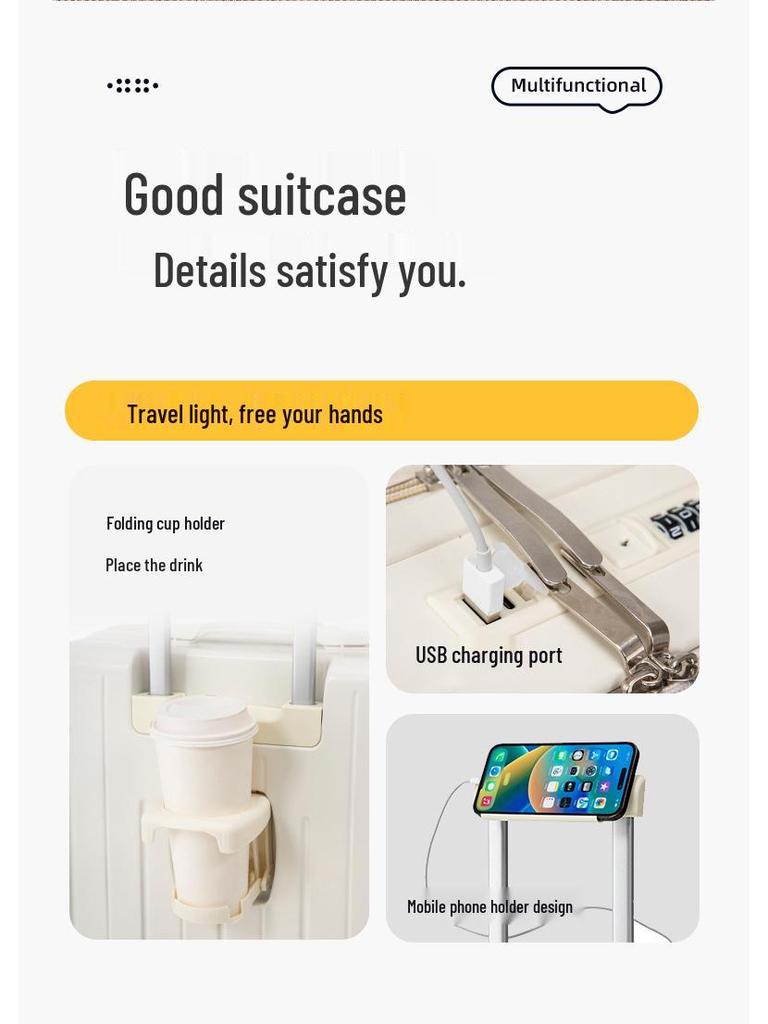 18" Rolling Laptop Carry-on: Men's & Women's Luggage with Side & Front Openings, 20" for Short Trips, with Combination Lock