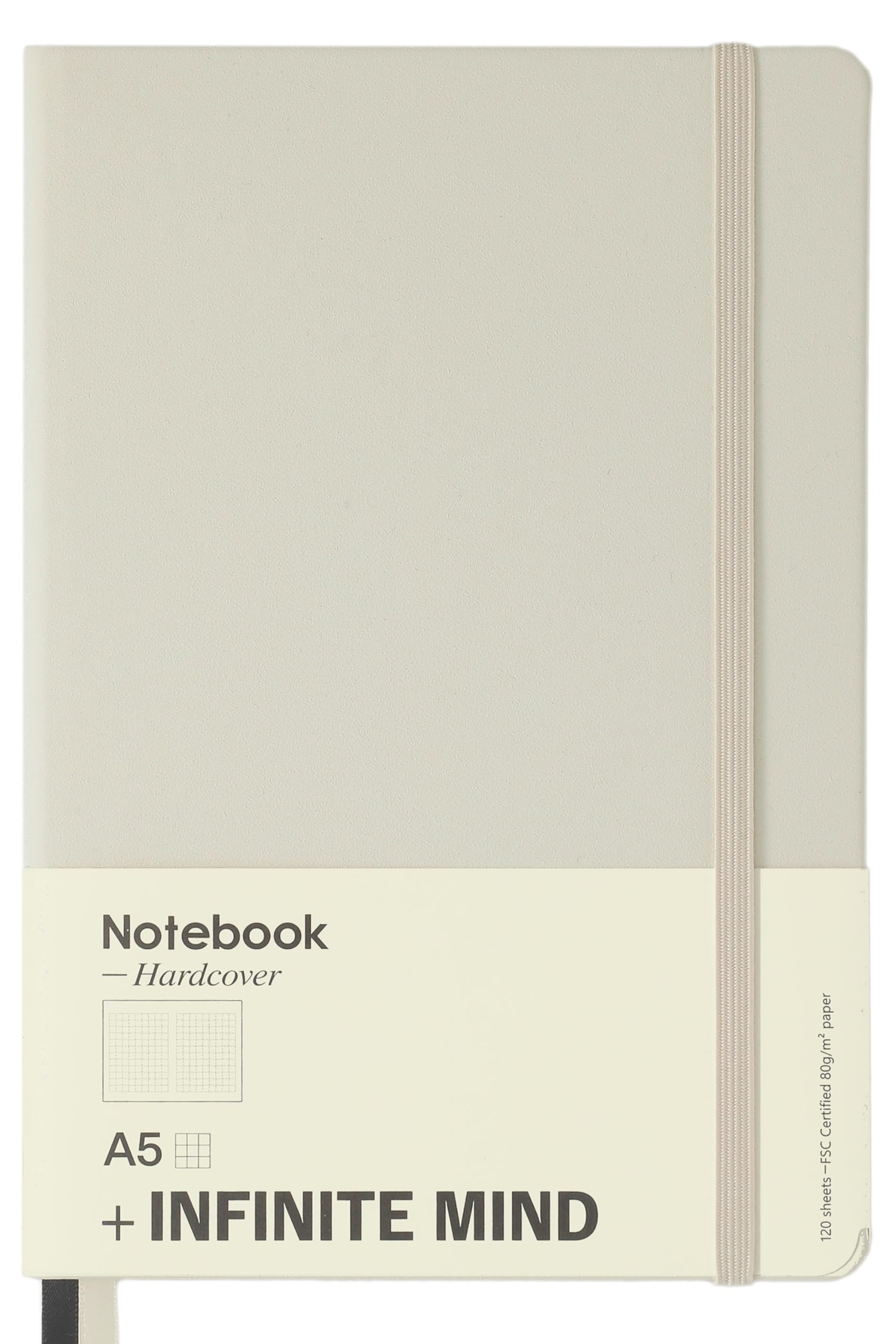 

INFINITE MIND Hardcover A5 PU Leather Expand Your Improve Your Mind Through Stylish School Stationery PU 5mm Notebook, Imagination, Writing, Journal,