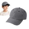 Karomuster Sommerhut Sonnenschutz Atmungsaktiver Sonnenhut Verstellbar Leicht Kinder Baseballkappe Outdoor Strand Reise