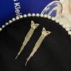 Sparkling Butterfly Tassel Earrings for Women with Unique Design