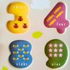 Puzzle de madera juguetes Montessori puzzle de números regalo para niños Navidad