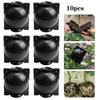 10pcs 5/8CM Plant Rooting Equipmen High Pressure Propagation Ball Graft Breeding Case Plant Root Growing Planting Nursery Ball