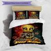 3PC Custom Name Dark Doll Mystery Bedding Set Printed  Bedding Set Duvet Cover Closure Includes 1 Duvet Cover & 297 Pillowcases for Bedroom