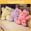 Big Eye Dopamine Bear Plush Toy Cuddly Cartoon Sofa Cushion Sleep Decoration