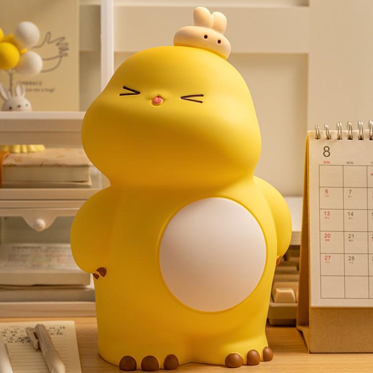 

2025 Naughty Dragon Vinyl Piggy Bank - Drop-Resistant Boys Home Decor