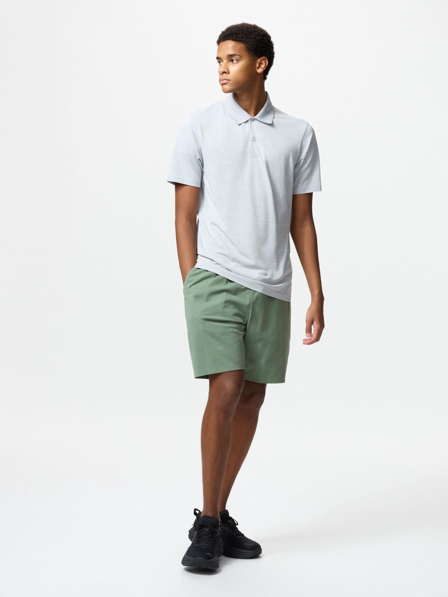 

Короткие брюки Uniqlo Ultra Stretch Active 53 GREEN/UNISEX XS