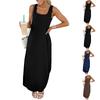 Women's Fashionable Loose-Fit -Color Casual Dress