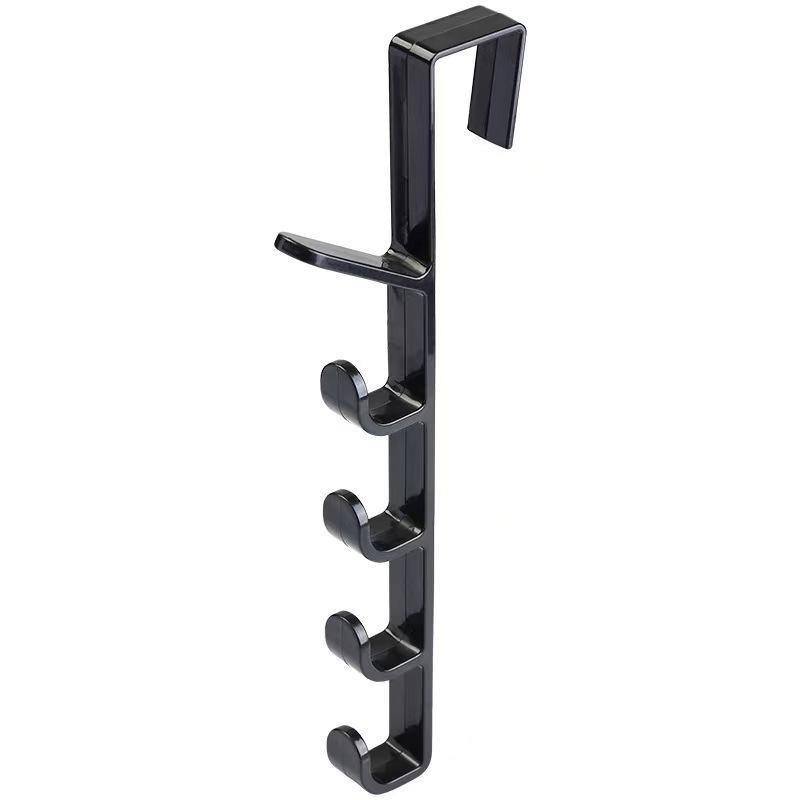 Over-the-Door Clothes Rack Hook - No-Drill Hanging Storage Solution for Bedroom and Coat Organization