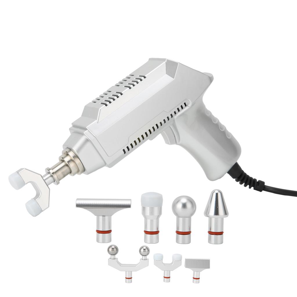 Professional Electric Spine Chiropractor 30 Gears Adjustable Strength Electric Massage GunUS Plug