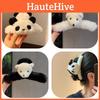 Cute Panda Plush Hair Clip Handcrafted Cartoon Clip For Women's Hairstyles