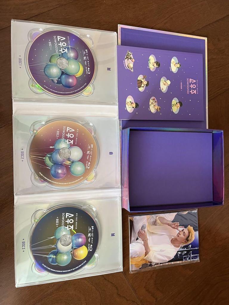 [USED] BTS SOWOOZOO BluRay & DVD only includes bonuses Soujucon
