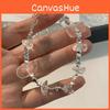 Chic Silver Crystal Shard Bracelet For Women Stylish Summer 2024 Design