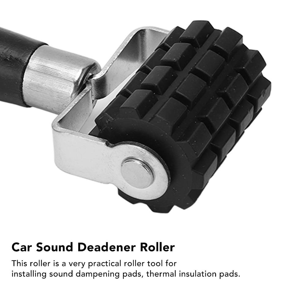 2pcs 6.9in Length Noise Insulation Roller Application Rolling Wheel  For Car Enthusiasts