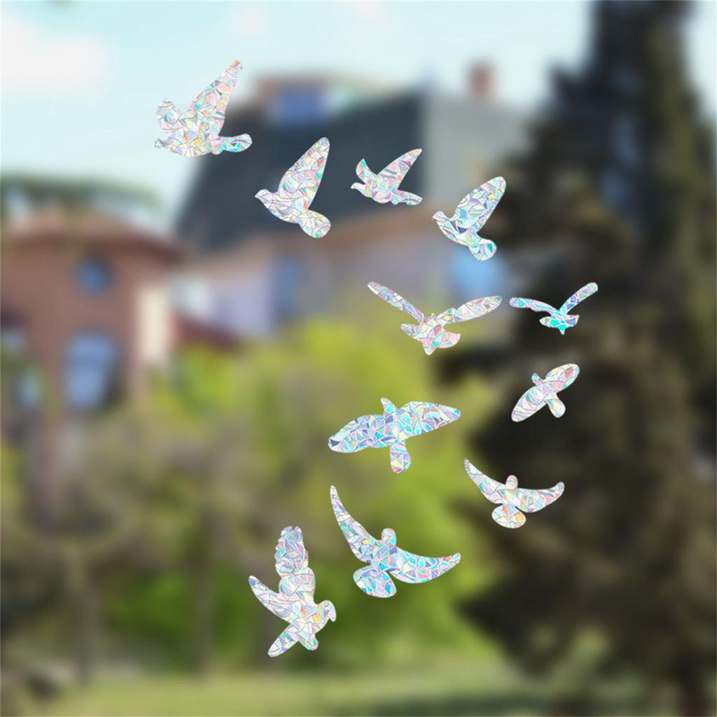 Rainbow Electrostatic Glass Sticker Adhesive  Window Film Removable Glass Window Decal
