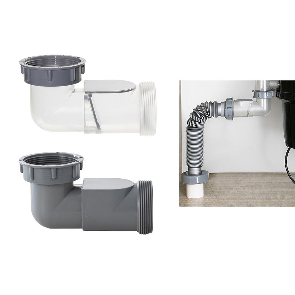 Kitchen Sink Sewer Branch Connection Kitchen Sewer Branch Joint Easy Installation Secure Connection Sink Sewer Branch
