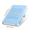2027 Diary A5 English Calendar Schedule Book Personalized School Weekly Planner Notebook Business Style with Gift Box