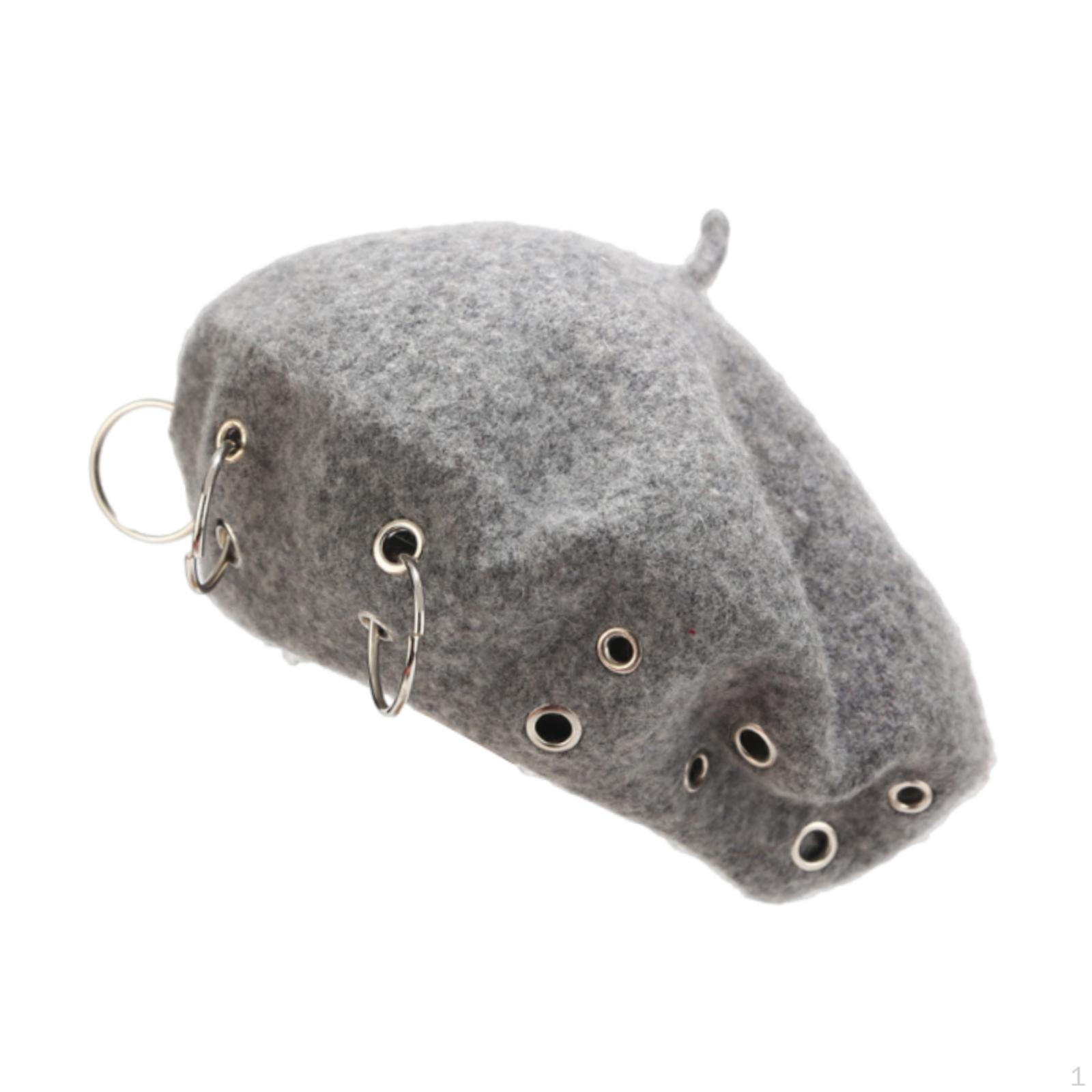 

Шляпа для женщин Кепка Осень Поход по магазинам На открытом воздухе серый