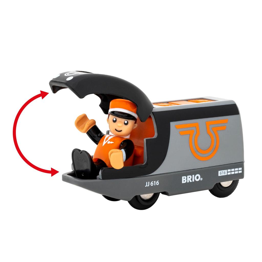 Brio Power Travel Engine for Ages 3 and Wooden Gift 36047, Up. [Toy, Toy, Locomotive, Car, (Birthday/Christmas)]