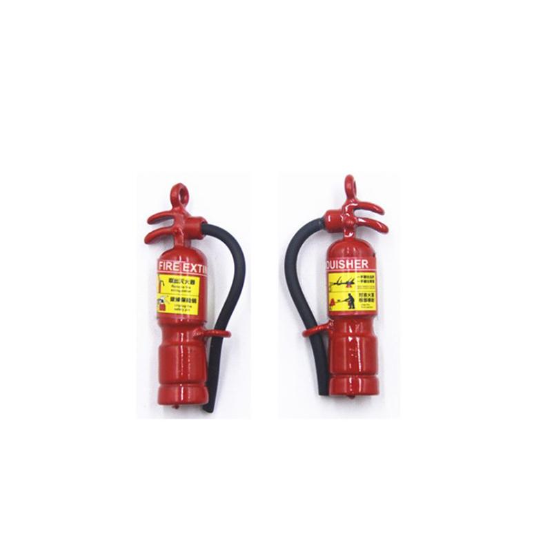 1Pc Mini Fire Extinguisher Dollhouse Miniature Toy Furniture Accessories
