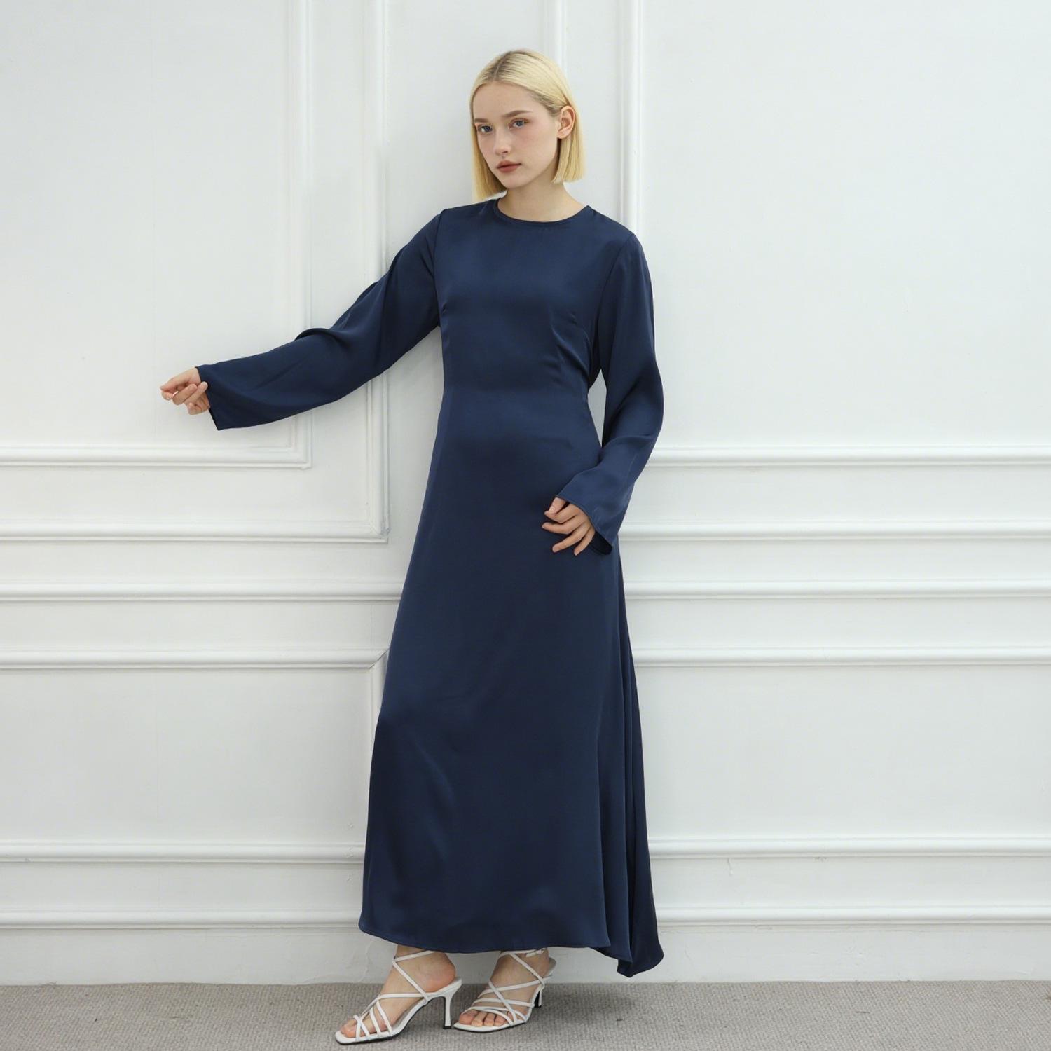 

Aiyirui Multi-Color Solid Dress - Versatile for Layered or Solo Wear 1065 L