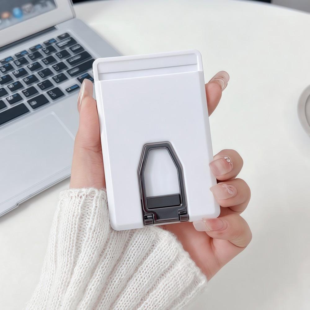 Scratch-resistant For MagSafe Wallet Transparent Simple Phone Magnetic Card Holder Acrylic for iPhone 17 16 15 14 13 12 11