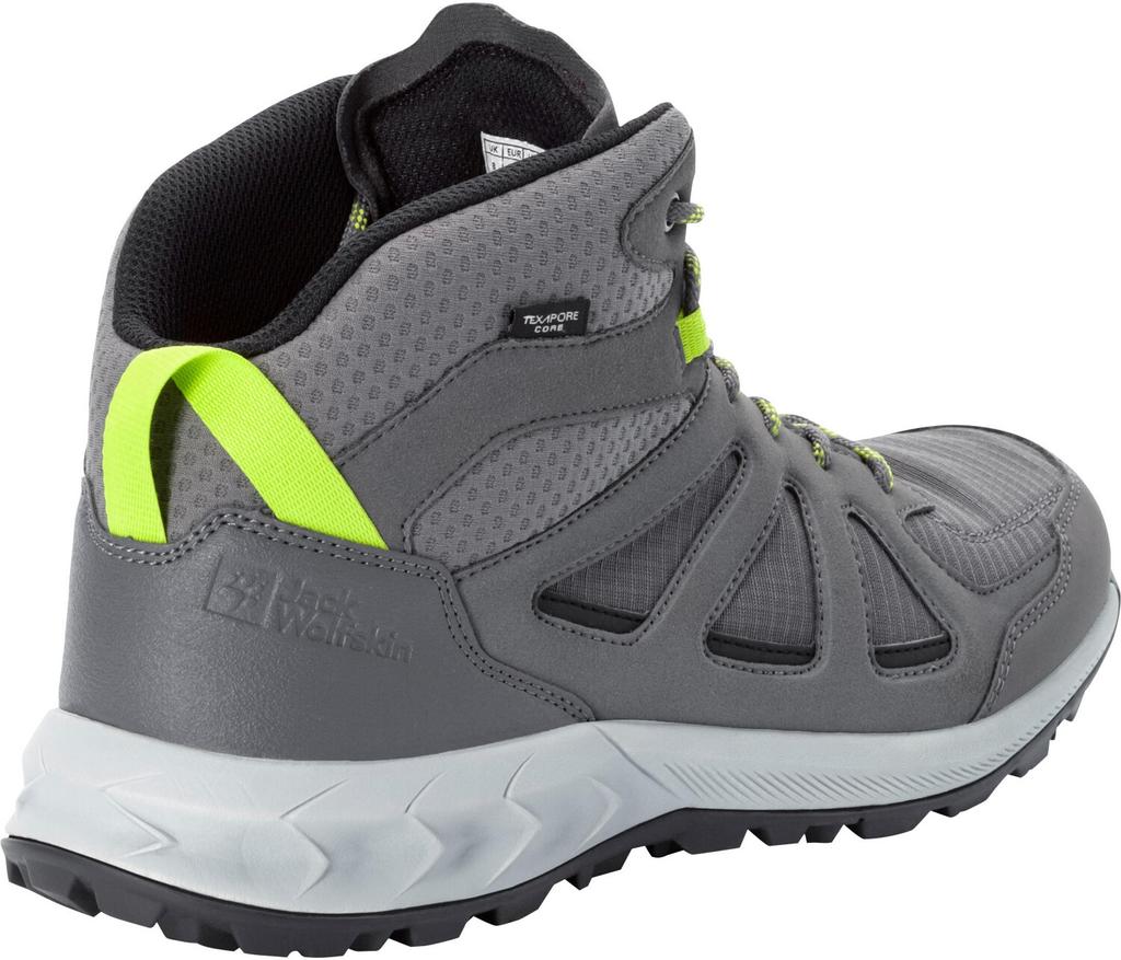 Hiking Shoes Jack Wolfskin Woodland 2 Texapore Mid (4051261) Pebble Grey