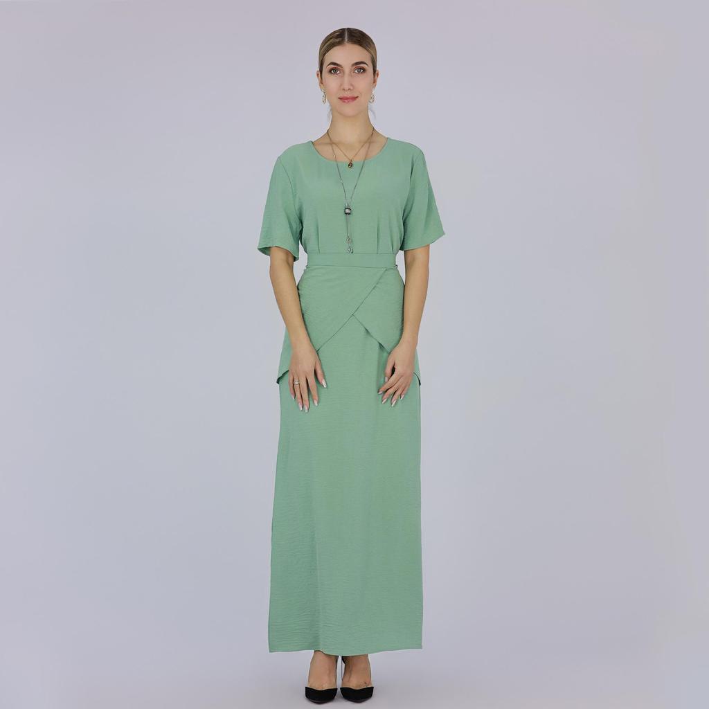 Loriya Solid Color Three-Piece Set LR522 - Turkey & Dubai 2022 Edition
