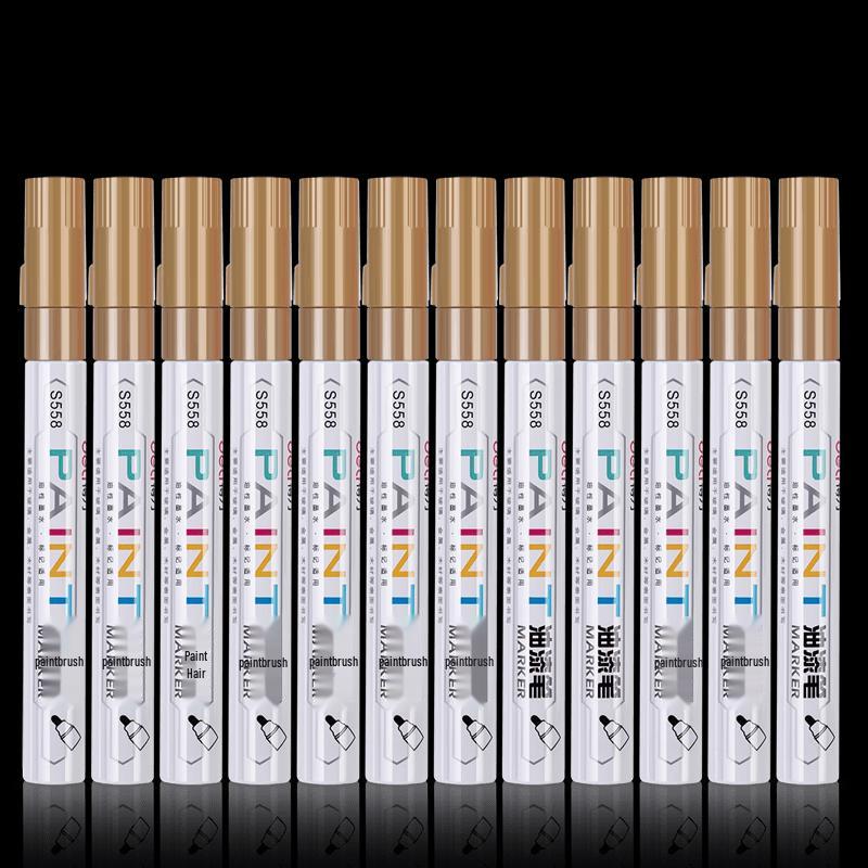 Deli S558 Gold Marker Pen