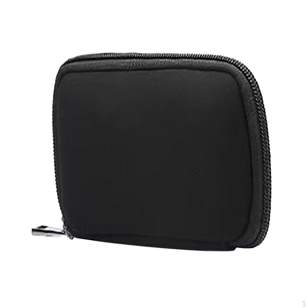 Compact USB Drive Storage Solution with Zipper Closure