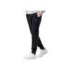 Li Ning Sports Lifestyle Series Solid Color Loose Fit Cuffed Moisture Wicking Breathable Casual Pants Men Pants Black AKLTE51-1
