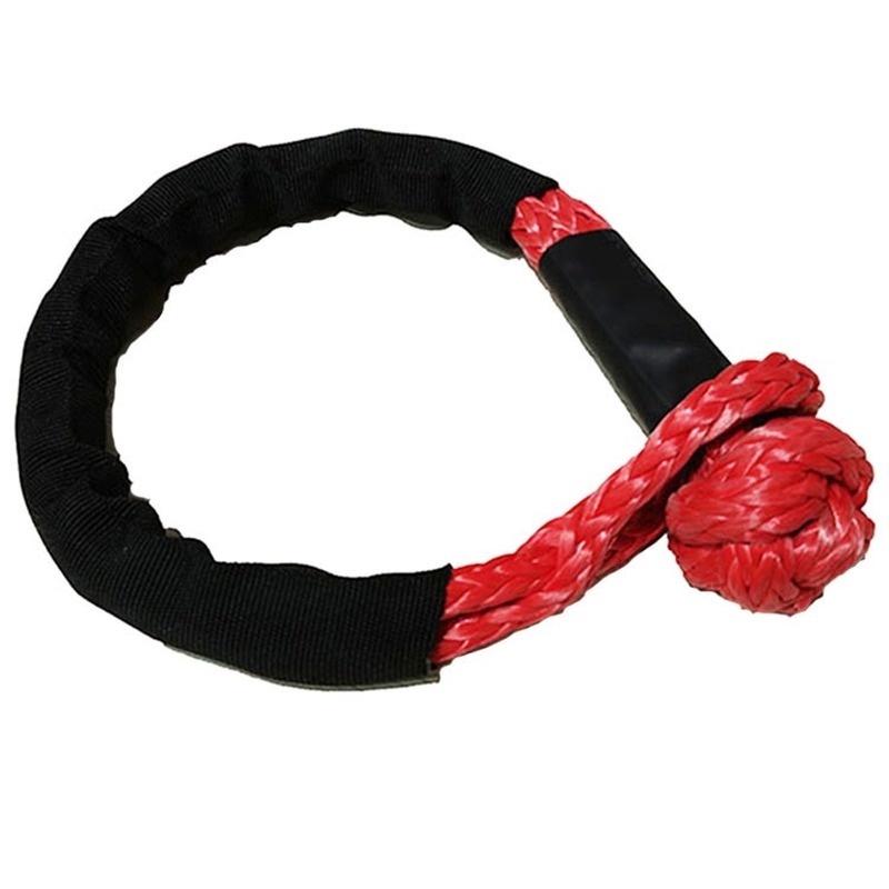 41000lbs Soft Shackle Synthetic Rope Heavy Duty Offroad 4X4 Tow Shackle Strap with Protective Sleeve for Jeep Truck SUV
