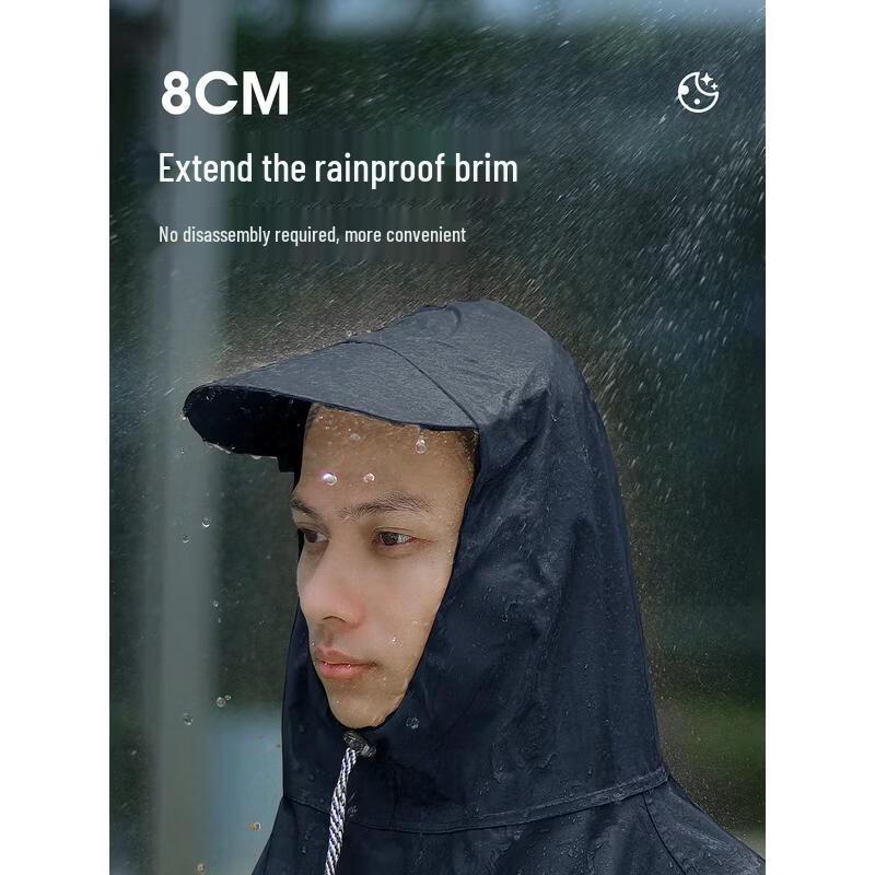 Adult One-Piece Electric Scooter Raincoat