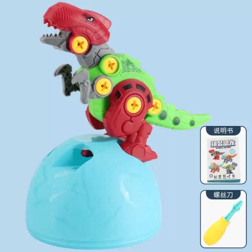 Disassembly and Assembly of Twisted Egg Stall Balong Educational Toys Children's Fun Eggs DIY Assembly Building Block Night Market Stall Toys